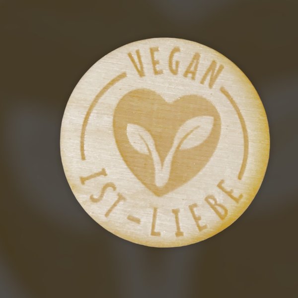 Magnet "Vegan ist Liebe"