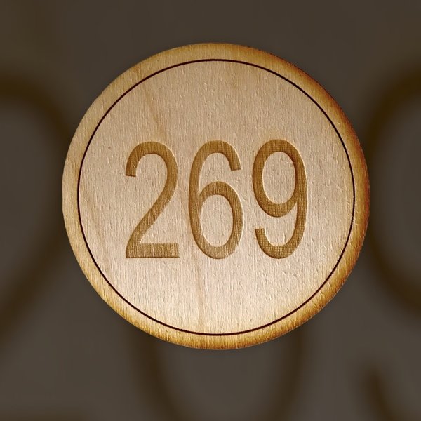 269er Set aus Holz
