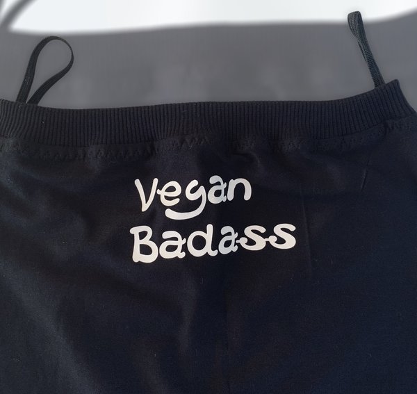 "Vegan Badass" Multifunktions- und Schlauchtuch aus 100% Bio Jersey