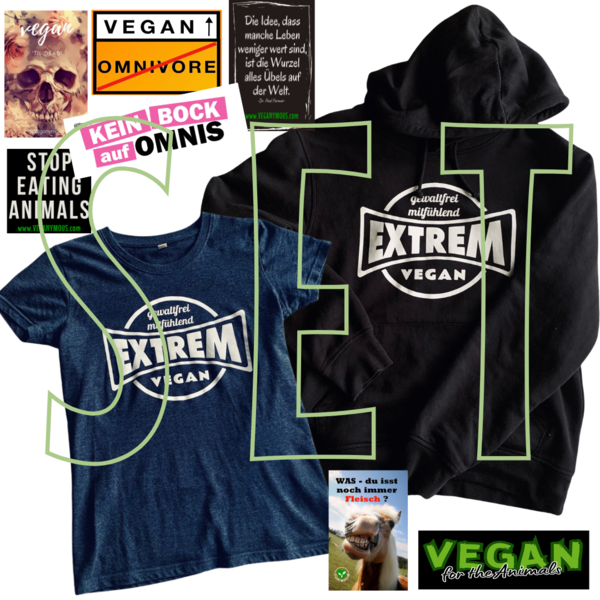 Extrem Vegan Set für Hammer Frauen - vegan, nachhaltig&fair