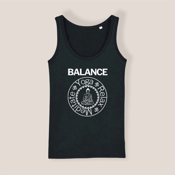 "BALANCE" für super Frauen tank top, vegan, nachhaltig & Fair