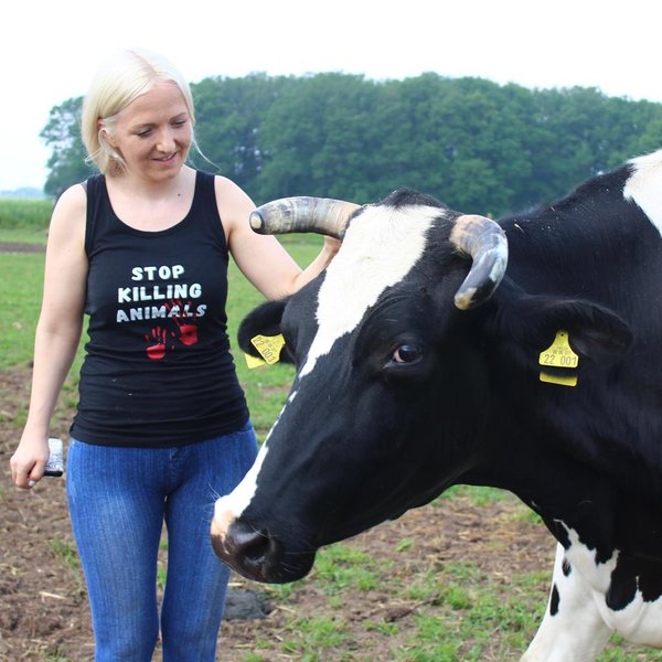 "Stop Killing Animals" für super Frauen tank top, vegan, nachhaltig & Fair