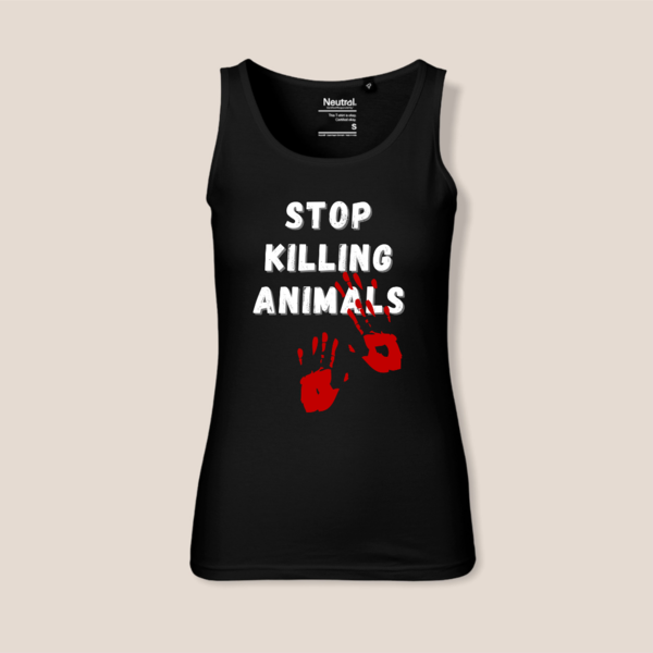 "Stop Killing Animals" für super Frauen tank top, vegan, nachhaltig & Fair