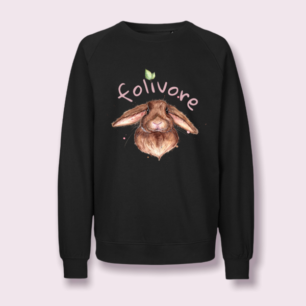 Sweatshirt „Folivore" vegan, nachhaltig&fair (versch. Farben)