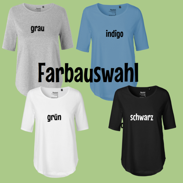 "Langohrliebe" Shirt halblange Ärmel - vegan, nachhaltig&fair (verschiedene Farben)