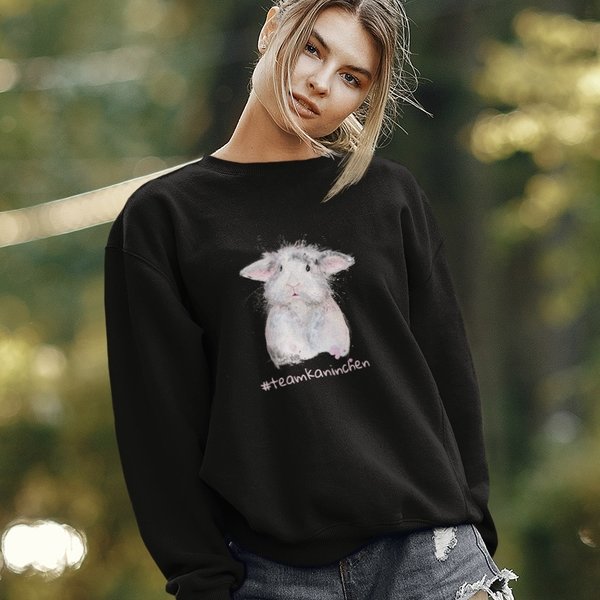 Unisex Sweatshirt „#teamkanichen" vegan, fair & nachhaltig