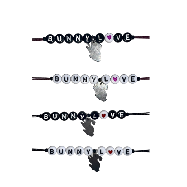 Armband "BunnyLove" verschiedene Varianten zur Auswahl