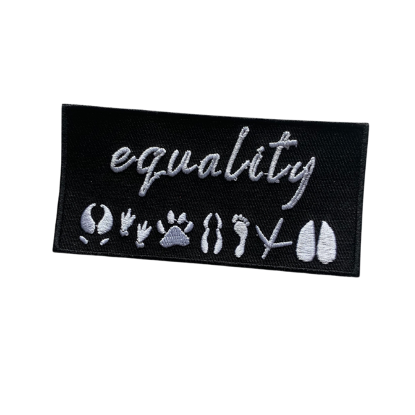 "Equality" Patch / Aufnäher gestickt