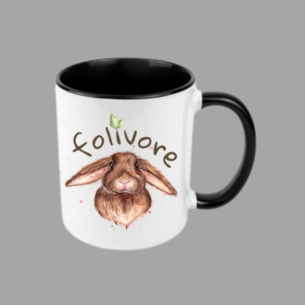 Keramik Tasse "Folivore" (verschiedene Farben zur Auswahl)
