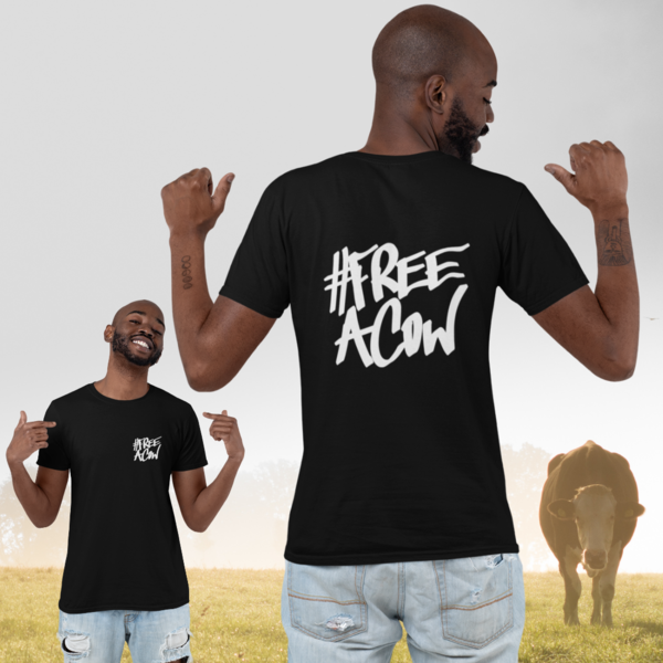 #freeacow Unisex oder Men Shirt - vegan, nachhaltig&fair (div. Farben)